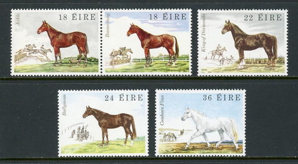 Ireland Scott #505-509 MNH Horses FAUNA CV$4+ 406683