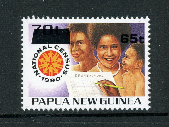Papua New Guinea Scott #869 MNH SCHG on National Census CV$4+ 424114