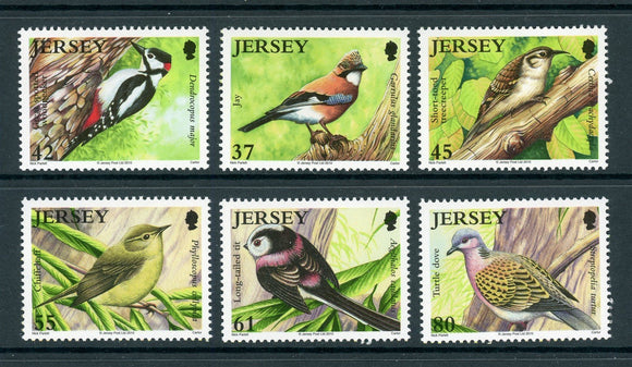 Jersey Scott #1429-1434 MNH Birds FAUNA CV$8+ 439419