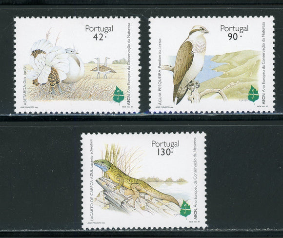 Portugal Scott #2039-2041 MNH Birds FAUNA $$ 439515