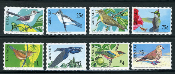 Grenada Scott #1877-1884 MNH Birds FAUNA CV$13+ 439541