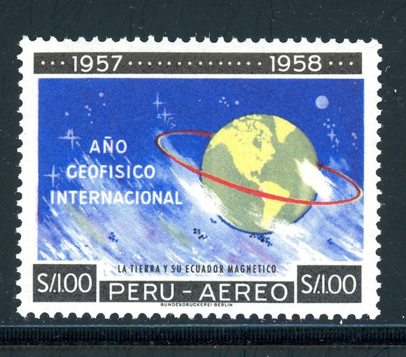 Peru Scott #C168 MNH Int'l Geophysical Year IGY $$