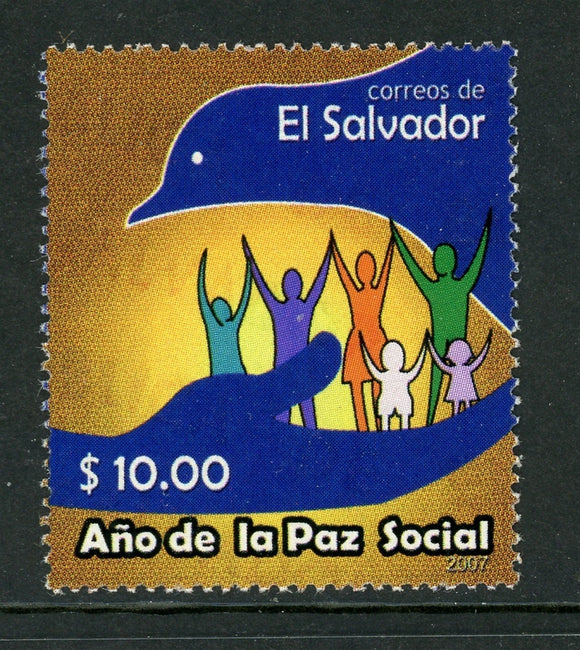 Salvador Scott #1664 MNH Year of Social Peace CV$30+