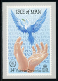Isle of Man Scott #319 FOLDER Manx Christmas 1986 $$
