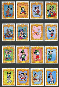 St. Vincent Scott #1977-1992 MNH Mickey's Portrait Gallery Disney CV$24+