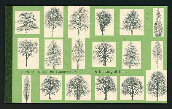 Great Britain Scott #BK169 MNH PRESTIGE BOOKLET A Treasury of Trees CV$22+