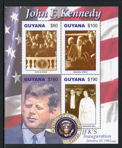 Guyana OS #9 MNH John F. Kennedy JFK Inauguration $$ ISH-1