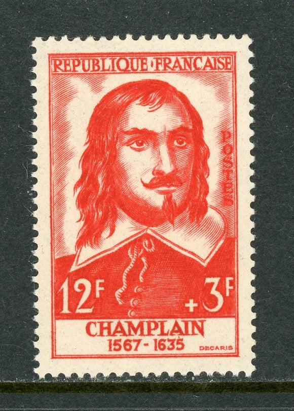 France Scott #B305 MNH Samuel de Champlain CV$5+