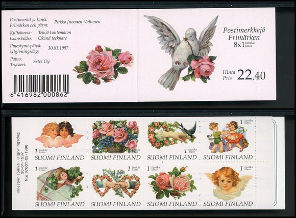 Finland Scott #1033a MNH BOOKLET Greetings Stamps CV$20+