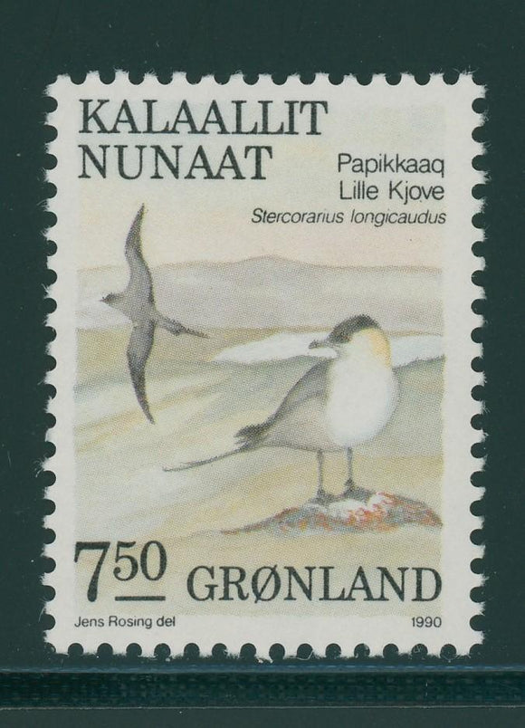 Greenland Scott #187 MNH Birds FAUNA 7.50k CV$3+