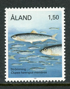 Aland Islands Scott #36 MNH Fish FAUNA $$
