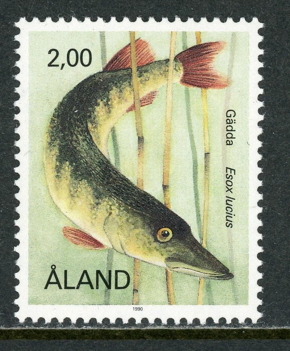 Aland Islands Scott #43 MNH Fish FAUNA $$