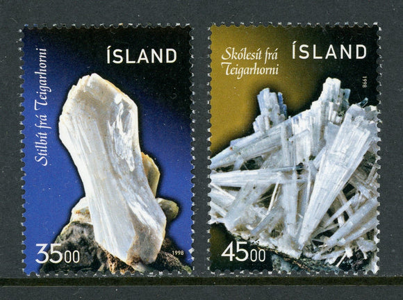 Iceland Scott #862-863 MNH Minerals CV$2+