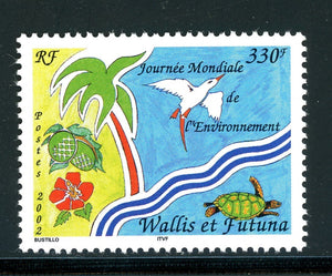 Wallis & Futuna Scott #553 MNH World Environment Day CV$6+