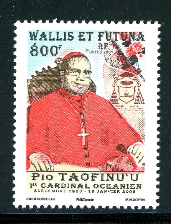 Wallis & Futuna Scott #631 MNH Pio Cardinal Taofinu'o CV$20+