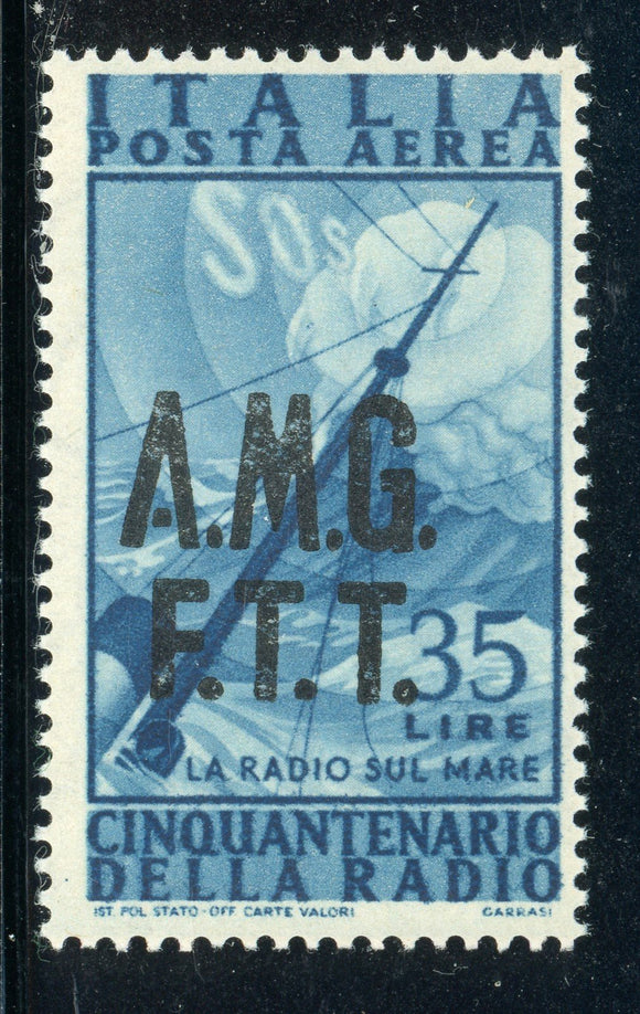 AMG-FTT Trieste MNH: Scott #C11 35L Radio Issue (1947) #1 CV$3+