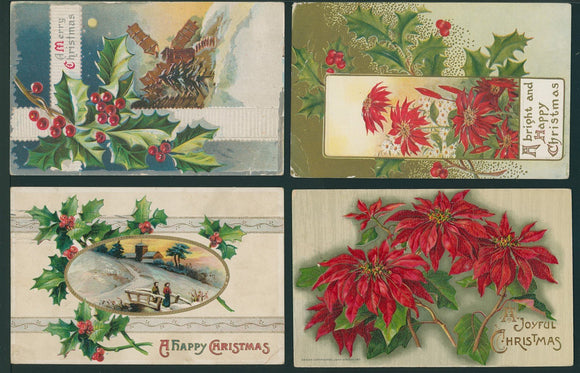 Postcards ASSORTMENT of ANTIQUE Christmas Cards $$ 395801