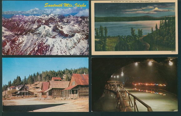 Postcards ASSORTMENT State of Idaho Scenes $$ 395837