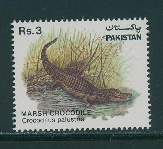 Pakistan Scott #586 MNH Marsh Crocodile CV$4+ 396135