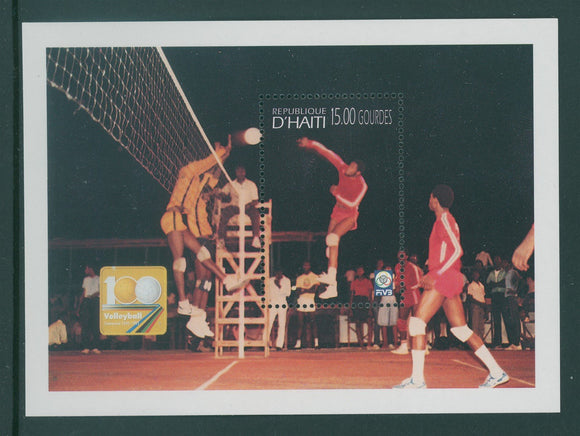 Haiti Scott #880 MNH S/S OLYMPICS 1984 Los Angeles Volleyball CV$17+ 396198