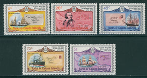 Turks & Caicos Scott #391-395 MNH Postal Reform $$ 406608