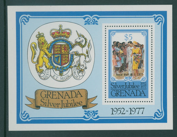 Grenada Scott #826 MNH S/S Royal Visit on Jubilee $$ 406746