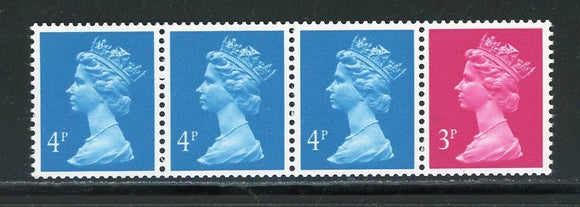 Great Britain Scott #MH46a MNH COIL STAMP of 3x4p + 3p CV$4+ 410005 ISH