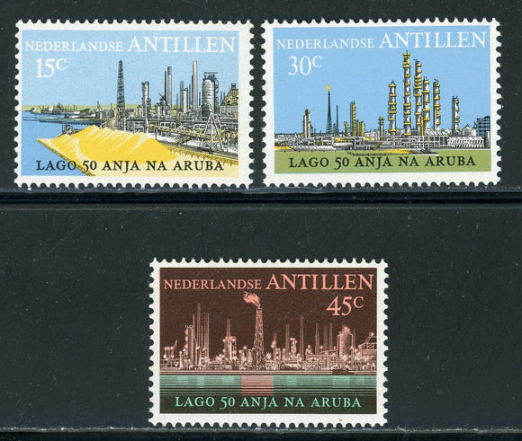 Netherlands Antilles Scott #361-363 MNH Oil Industry in Aruba $$ 414326