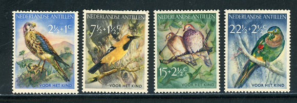 Netherlands Antilles Scott #B35-B38 MH Birds FAUNA CV$7+ 414336