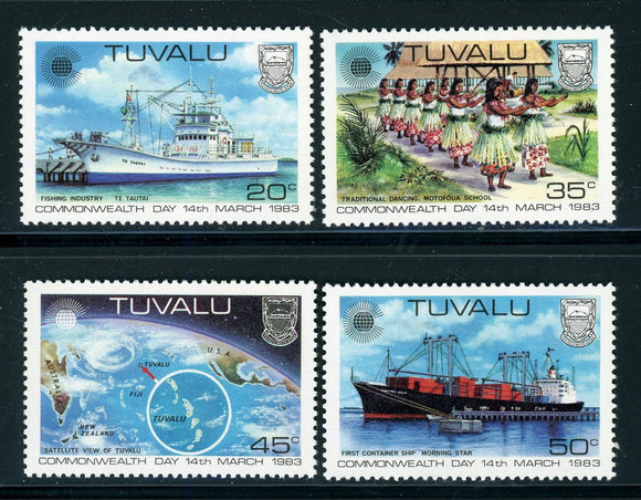 Tuvalu Scott #196-199 MNH Commonwealth Day $$ 414508