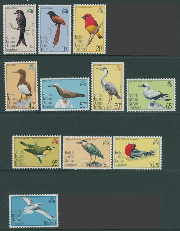 BIOT Scott #63//75 Assortment MNH Birds FAUNA See scan CV$19+ 430207