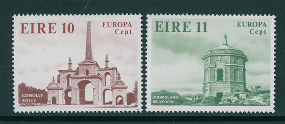 Ireland Scott #443-444 MNH Europa 1978 Architecture CV$8+ 430347
