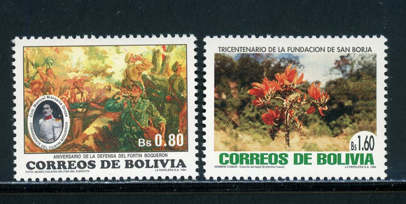 Bolivia Scott #919-920 MNH 1994 Issues FLORA $$ 434770