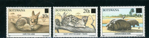 Botswana Scott #790-792 MNH SCHG on African Animals FAUNA CV$10+ 439323