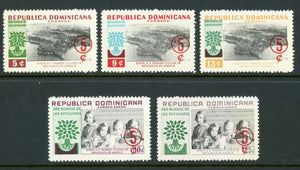 Dominican Republic Scott #B31//CB20 MNH SCHGS on World Refugee Year CV$2+