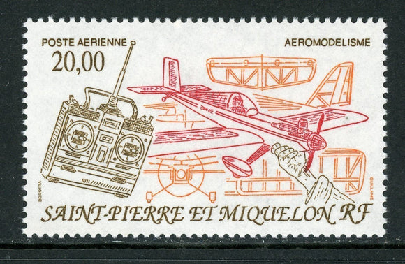 St. Pierre & Miquelon Scott #C68 MNH Radio Controlled Model Airplane CV$8+