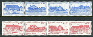 St. Pierre & Miquelon Scott #564a//568a MNH STRIPS Scenic Views CV$8+ os1