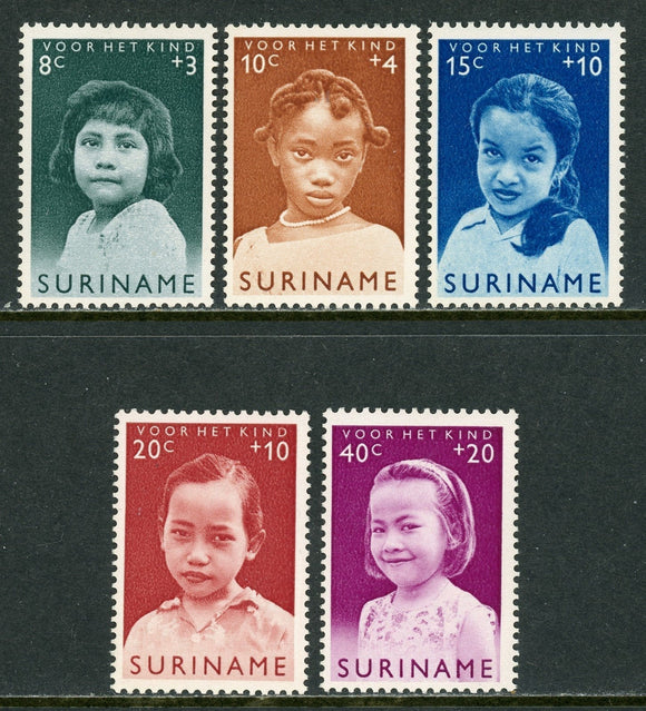 Surinam Scott #B94-B98 MNH Children's Health $$