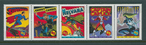 Canada Scott #1583a MNH STRIP of 5 Superheroes CV$5+