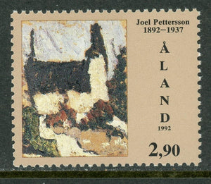 Aland Islands Scott #69 MNH Joel Petterssson Painting $$