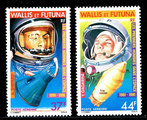 Wallis & Futuna Scott #C106-C107 MNH Astronauts CV$2+
