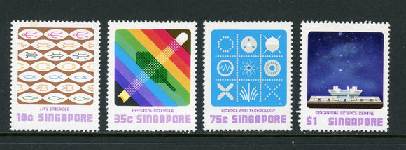 Singapore Scott #288-291 MNH Life Sciences CV$4+ 384443