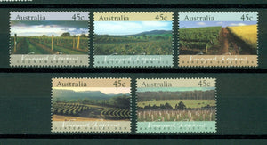 Australia Scott #1262-1266 MNH Vineyard Regions FLORA CV$4+ 392435