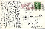 Postcard 1909 Lincoln Park Chicago IL to Portland OR $$ 395874