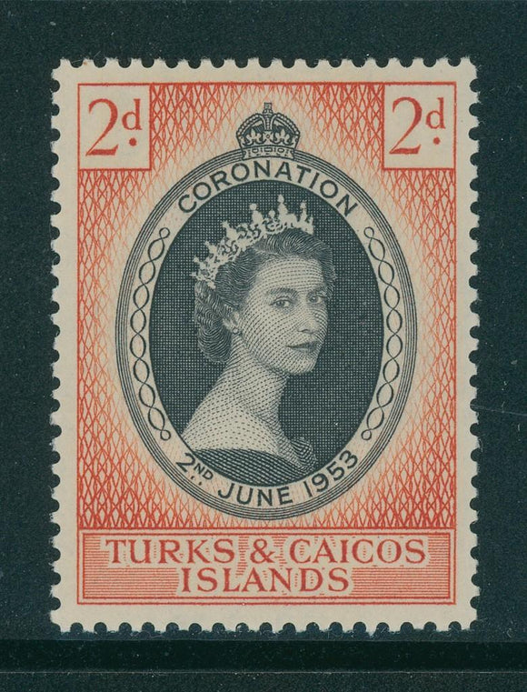 Turks & Caicos Scott #118 MNH Elizabeth II Coronation $$ 406765