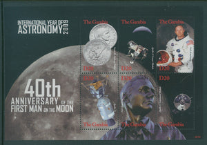 Gambia Scott #3198 MNH SHEET of 6 Apollo 11 40th ANN CV$11+ 408653