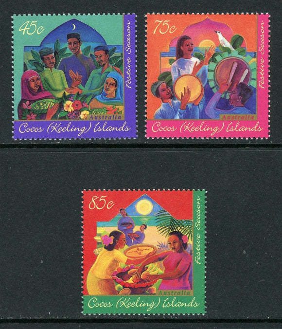 Cocos Islands Scott #316-318 MNH Seasons CV$4+ 409964 ISH