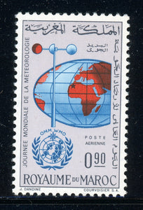 MOROCCO MNH Air Post: Scott #C10 World Meteorological Day $$