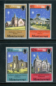 Montserrat Scott #476-479 MNH Christmas 1981 $$ 417487