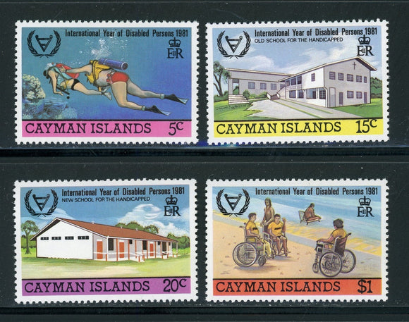 Cayman Islands Scott #474-477 MNH Int'l Year of the Disabled IYD CV$2+ 417613